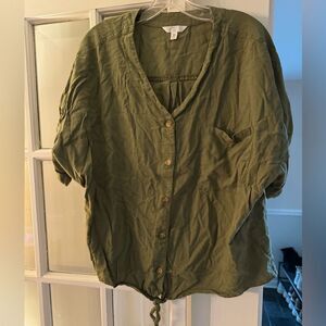Time and Tru button blouse - size XXL